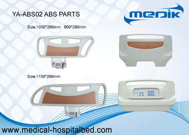 ABS Parts Siderails Kepala / footboard Dengan Kontroler Panel tidur rumah sakit sisi rel