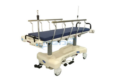 Hydraulic Fluoroscopy Transport Trolley Dengan Adjustable Backrest Untuk Ruang ICU