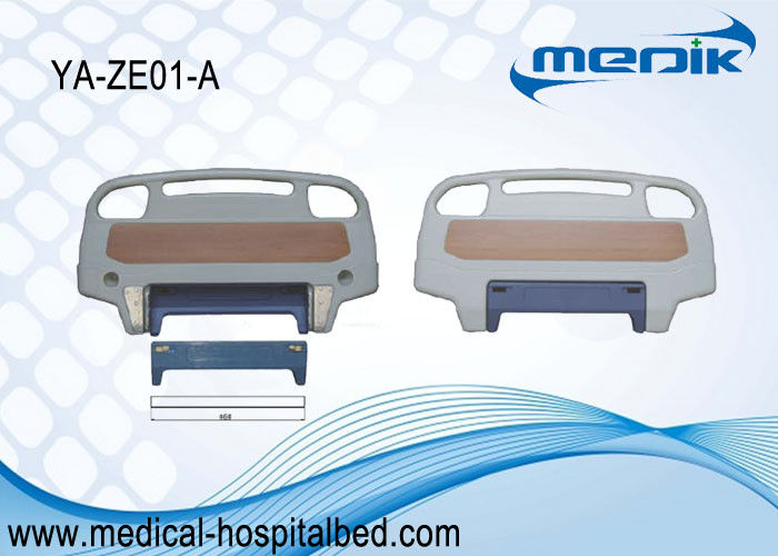 Putih Adjustable Rumah Sakit Bed Accessories PP Tiup Molding Rumah Sakit Headboard