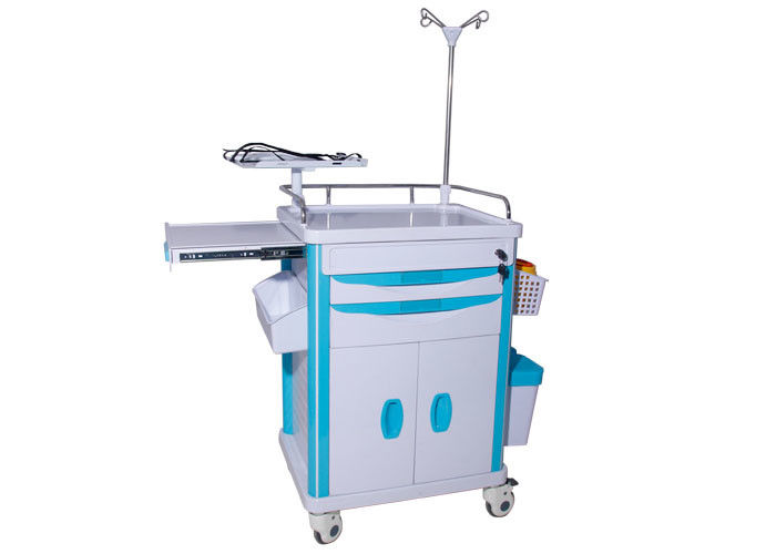 Adjustable Cart Ambulance, Medis Darurat Trolley Untuk ICU