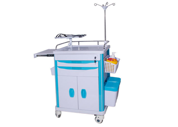Adjustable Cart Ambulance, Medis Darurat Trolley Untuk ICU