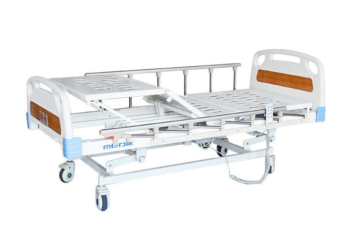 Mewah Mobile tinggi disesuaikan 3 In 1 ranjang rumah sakit listrik untuk Penyandang Cacat