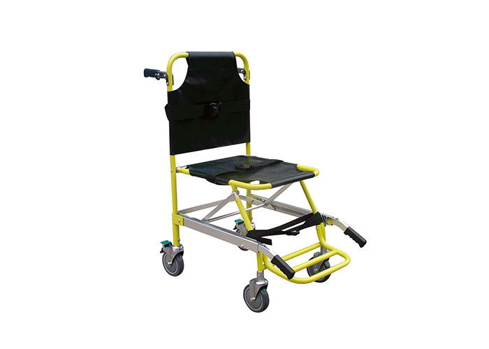 Tandu Kursi Tangga Aluminium Alloy Medis Untuk Angkutan Penyandang Cacat Naik Dan Turun Tangga