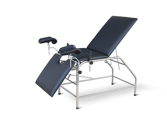 Obstetri Ginekologi elektrik kursi dengan sisi rel Headrest poliuretan kasur