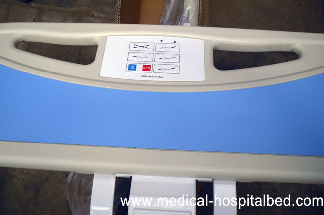 ABS Parts Siderails Kepala / footboard Dengan Kontroler Panel tidur rumah sakit sisi rel