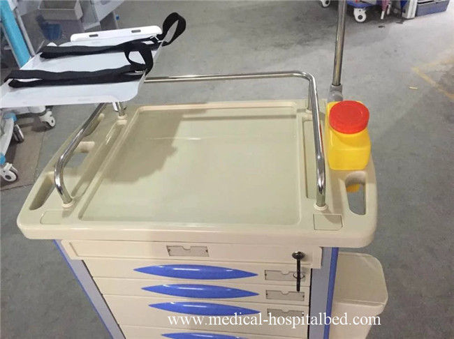 Perawat Medis Kecelakaan Cart, Multi-Purpose Resuscitation Trolley