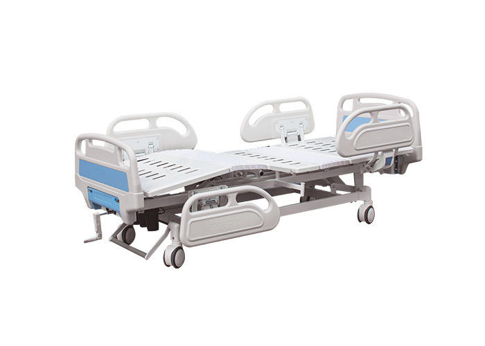 Adjustable Rumah Sakit Listrik Bed Dengan warna pilihan pegangan tangan ABS