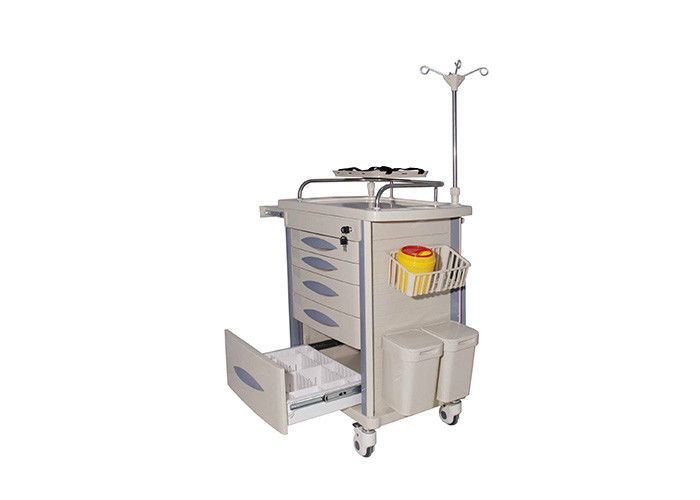 Luxury ICU Emergency Trolley, Trolley Kecelakaan Peralatan Medis